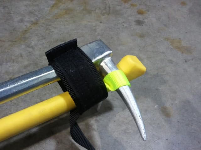 Firefighter Axe Halligan Tool Irons Carrier Sling - Heavy Duty Rescue Gear for Emergency Responders (Tools Not Included) - Perfect for Firefighting, Rescue Operations & Tactical Training