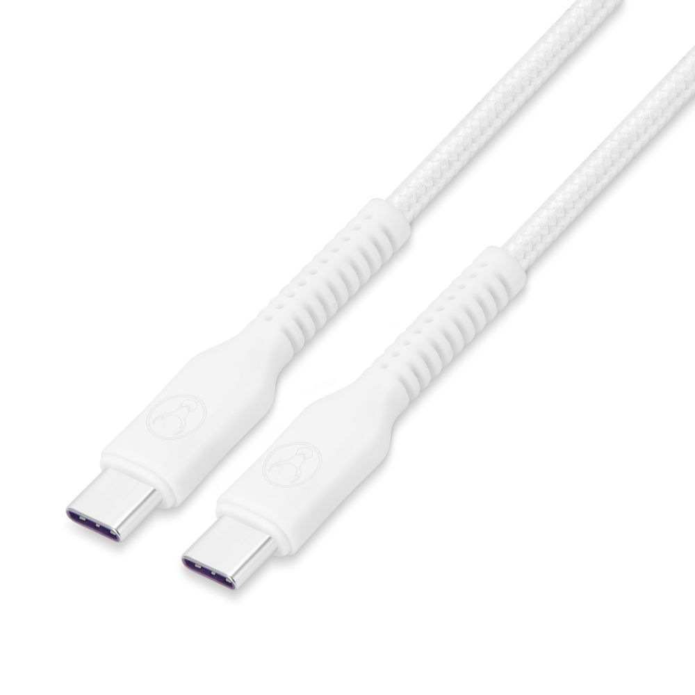 Bonelk 240W USB C to USB C Cable 1.5m - 480Mbps Fast Charging & Data Transfer, Durable Nylon Braided, Long Life Easy Grip Design for Phones, Laptops, Tablets & More - Perfect for Home, Office & Travel Use