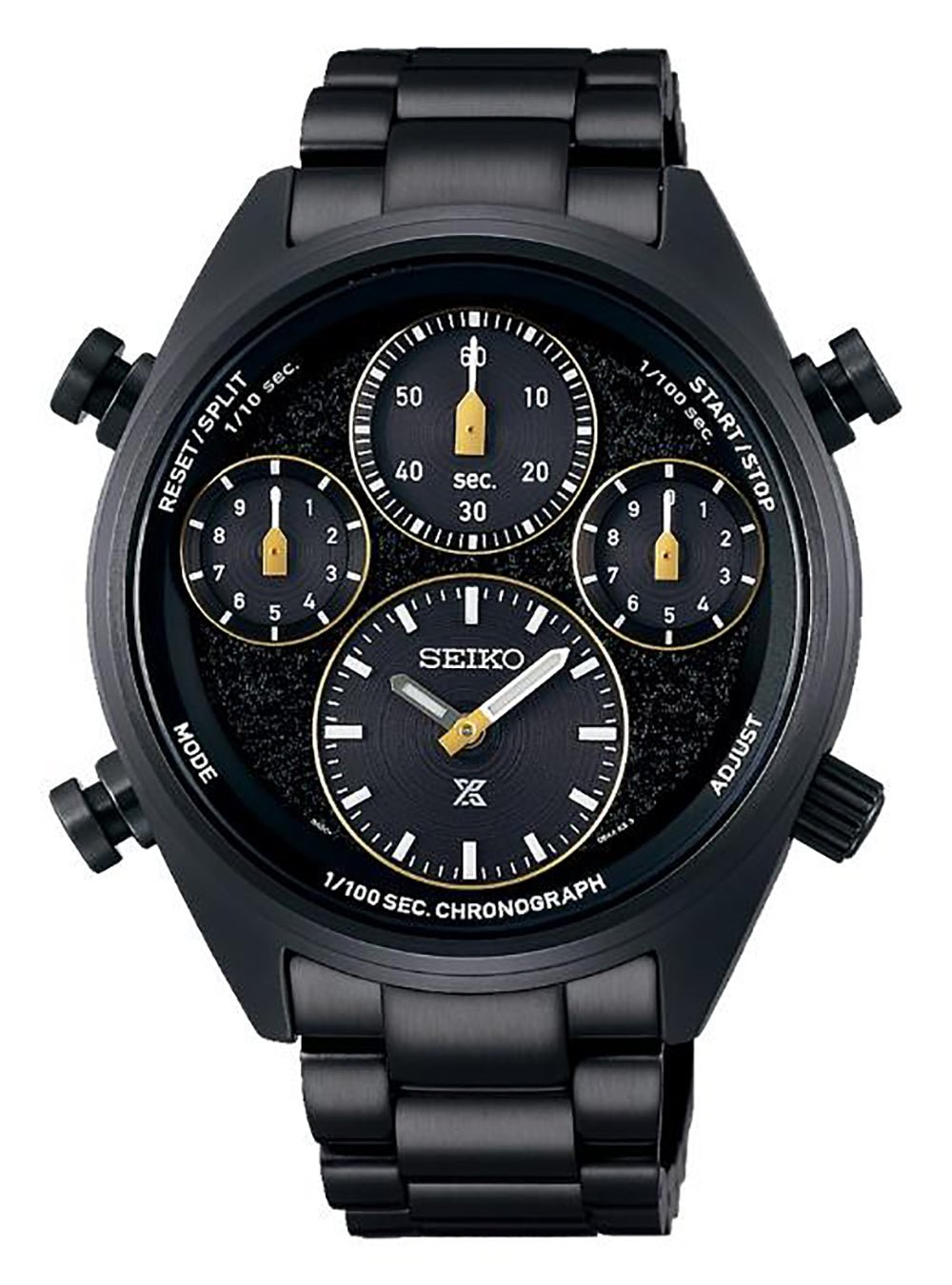 SEIKO PROSPEX SPEEDTIMER 1/100 Second Solar Chronograph Watch - Limited Edition SBER007 for World Athletics Championships Budapest 2023 | Made in Japan JDM | Perfect for Sports Enthusiasts & Collectors