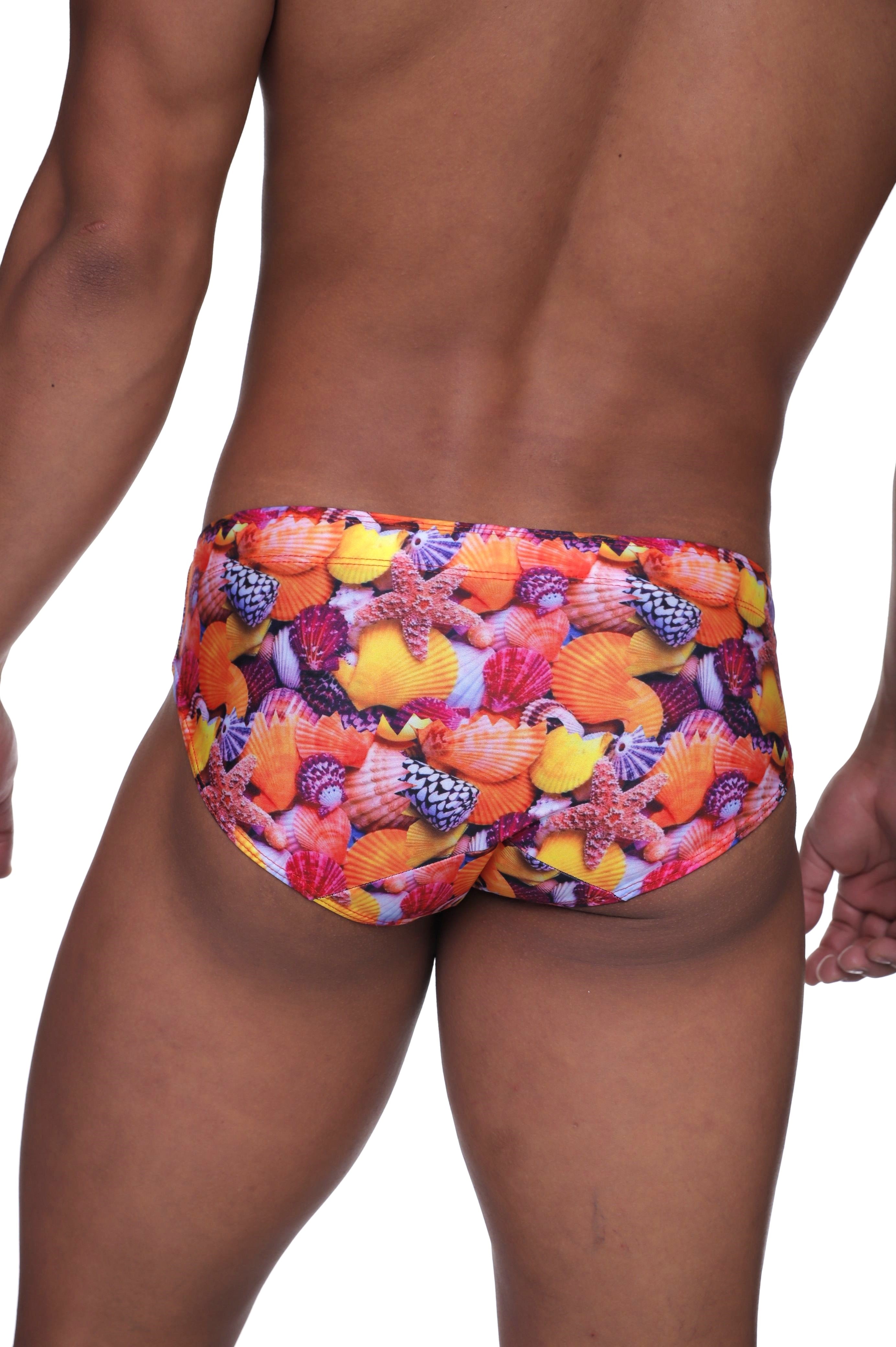 Gigo Corals Men's Swim Briefs - Quick Dry, Comfortable & Stylish Swimwear for Beach, Pool & Vacation | Perfect for Swimming, Surfing & Sunbathing
