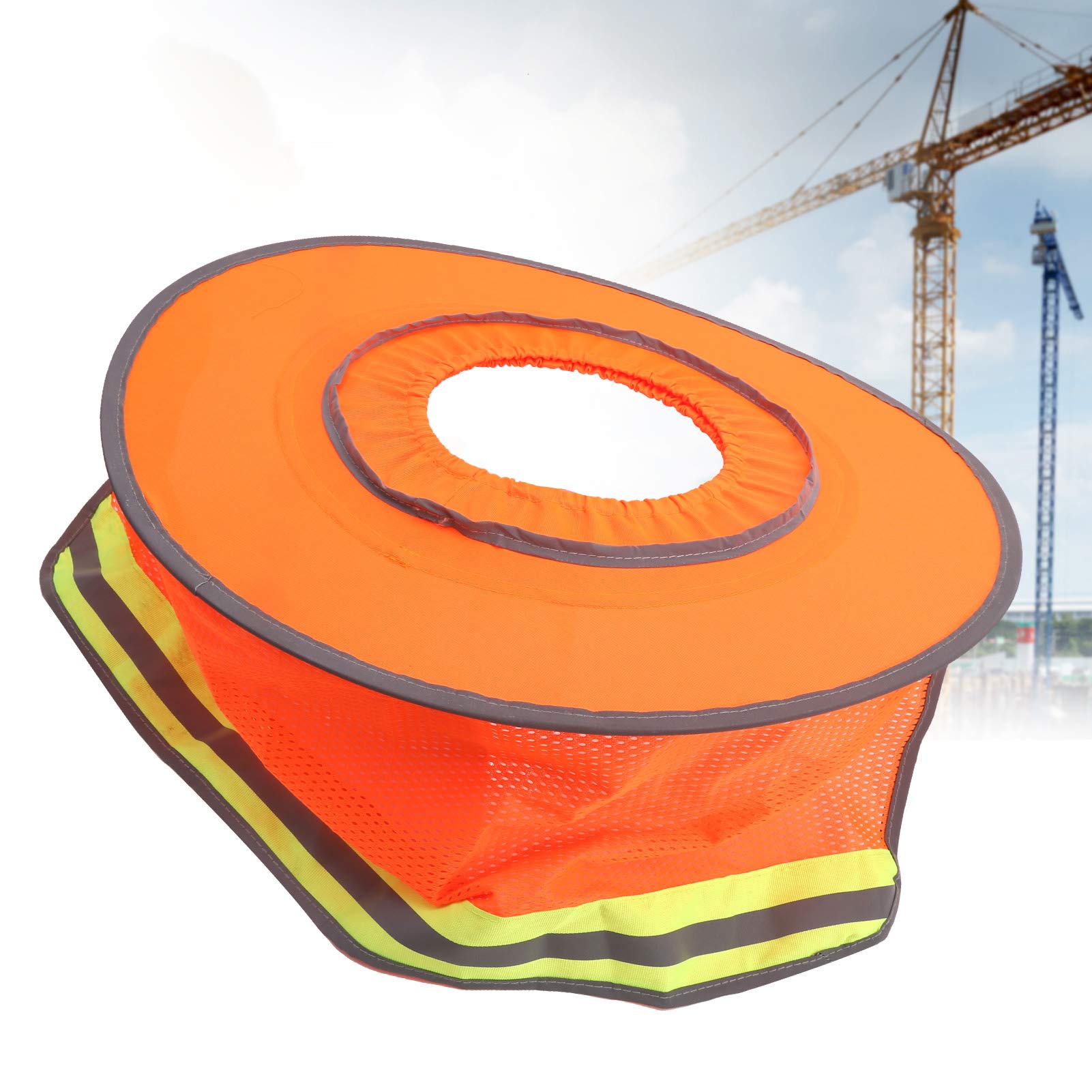 Hard Hat Sun Protection - Cotton Construction Helmet for Workers, Sanitation Safety Gear - Ideal for Outdoor Labor, Construction Sites & Hot Weather Work