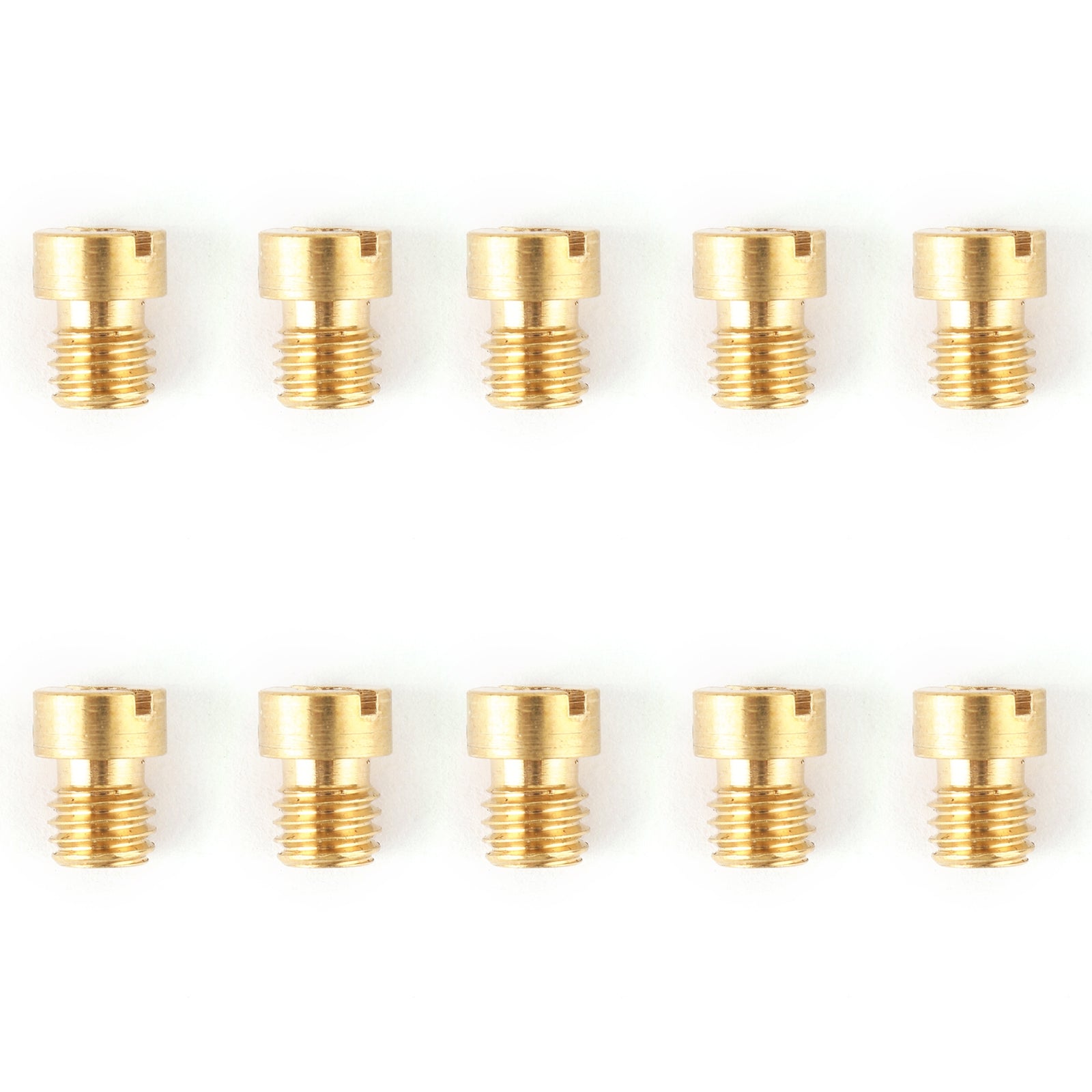 10PCS 5MM Carburetor Main Jet Nozzle Set for Dellorto Carburetor 75 98 - High Performance Replacement Parts for Motorcycles, ATVs, Scooters & Small Engines - Perfect for Tuning, Repair and Maintenance