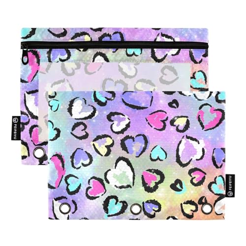 Leopard Heart Print