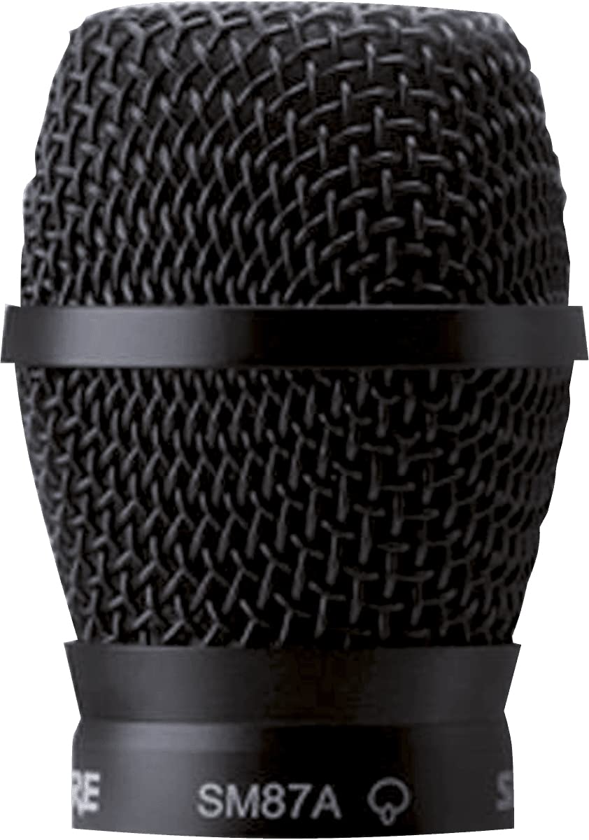 Shure RPW116 Replacement Cartridge, Housing & Grille for SM87A Wireless Microphones - Professional Audio Equipment for Live Performances & Studio Recordings