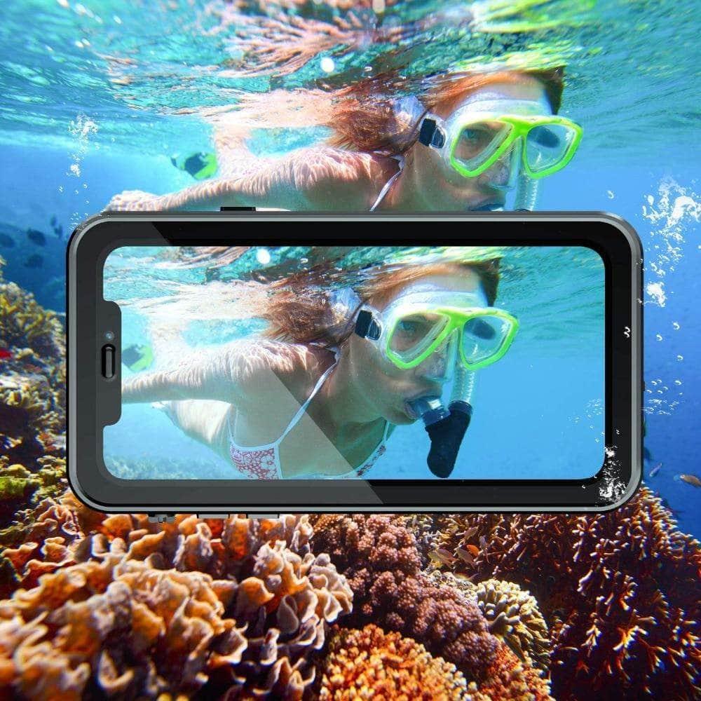 iPhone 11 Waterproof Case - Full Body Rugged Protection with Built-in Screen Protector | Shockproof & Dustproof for Outdoor, Swimming, Hiking & Extreme Sports