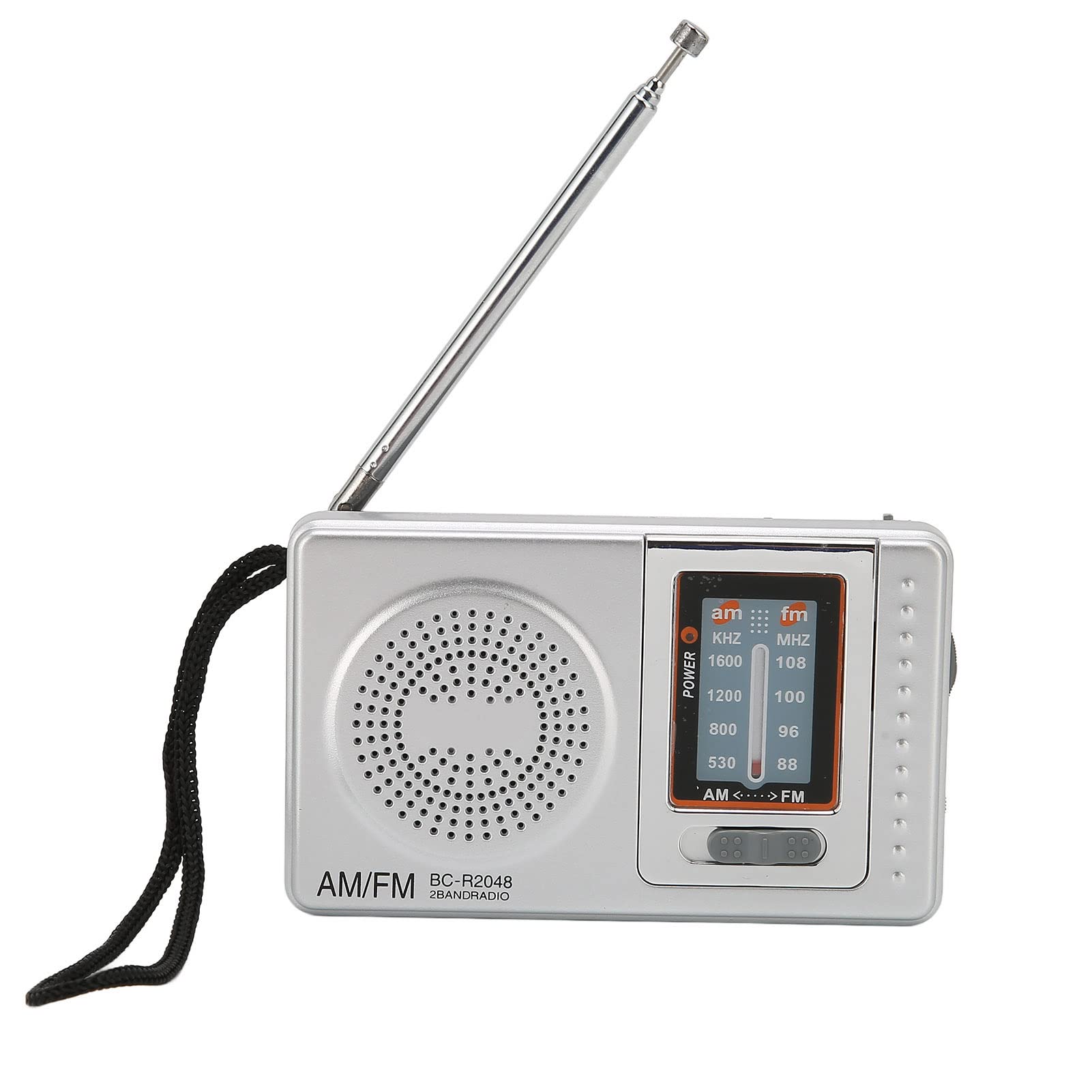 Portable AM FM Digital Radio with Built-in Speaker - Compact Transistor Radio for Home, Travel, Camping & Outdoor Activities