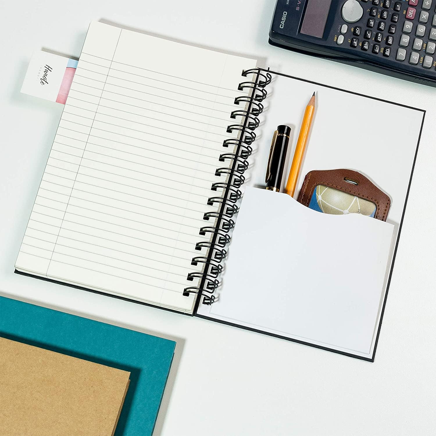 3-Pack Spiral Notebooks with Hard Cover - 8.5