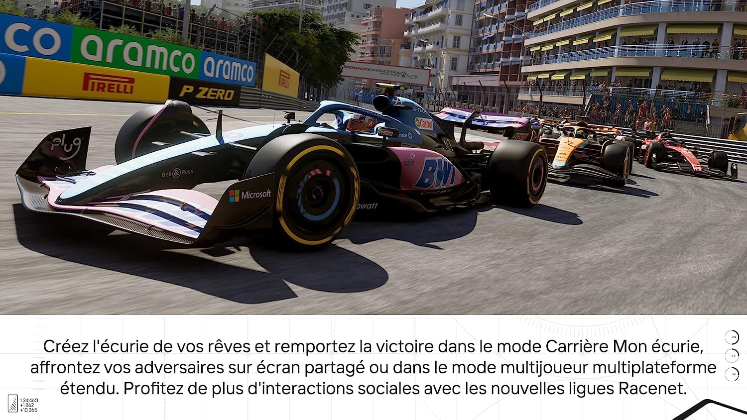 F1 23 PS5 Racing Game - English & French Language Support | Realistic Simulation for PlayStation 5 | Perfect for Racing Enthusiasts & Esports Players