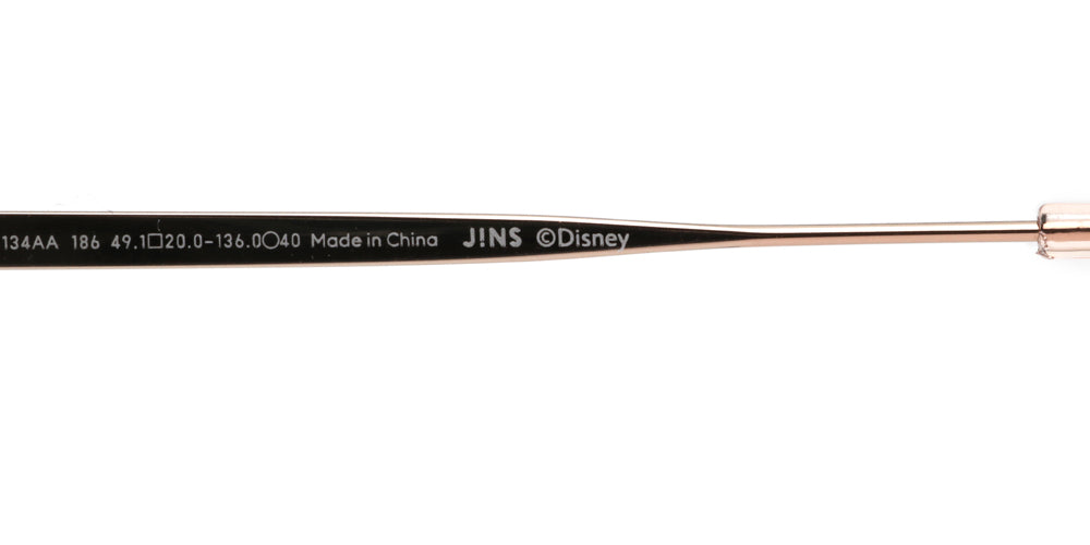 JINS x Disney Minnie Mouse 134 Optical Glasses - Stylish Eyewear for Women & Kids | Perfect for Reading, Fashion Accessories & Disney Fans