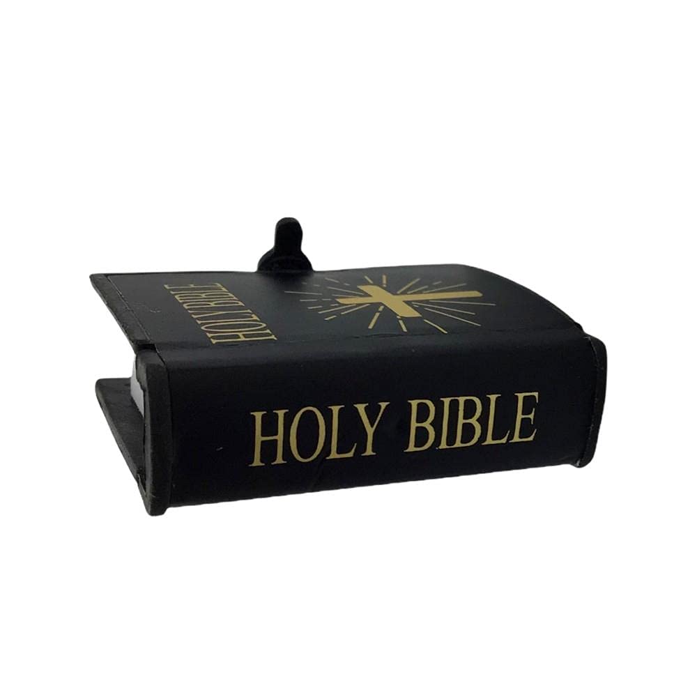 Melody Jane Dollhouse Large Bible with Printed Pages - 1:12 Scale Miniature Church Accessory for Dolls Houses | Perfect for Victorian Doll Displays, Sunday School Scenes & Collectible Miniature Settings