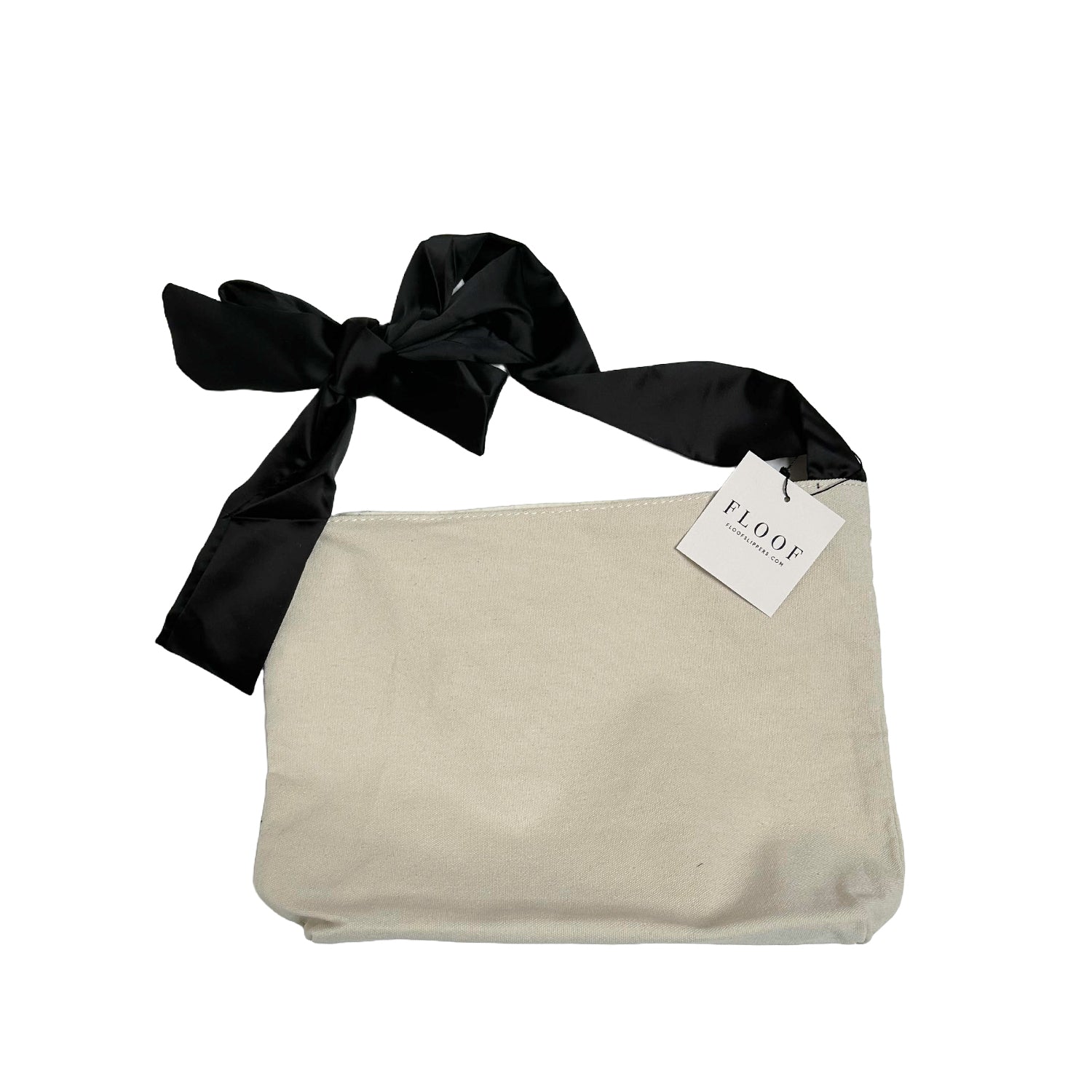 FLOOF White Après Ballet Tote Bag - Elegant Dance Class Tote for Ballet Shoes & Accessories - Perfect for Dance Practice, Gym & Everyday Use