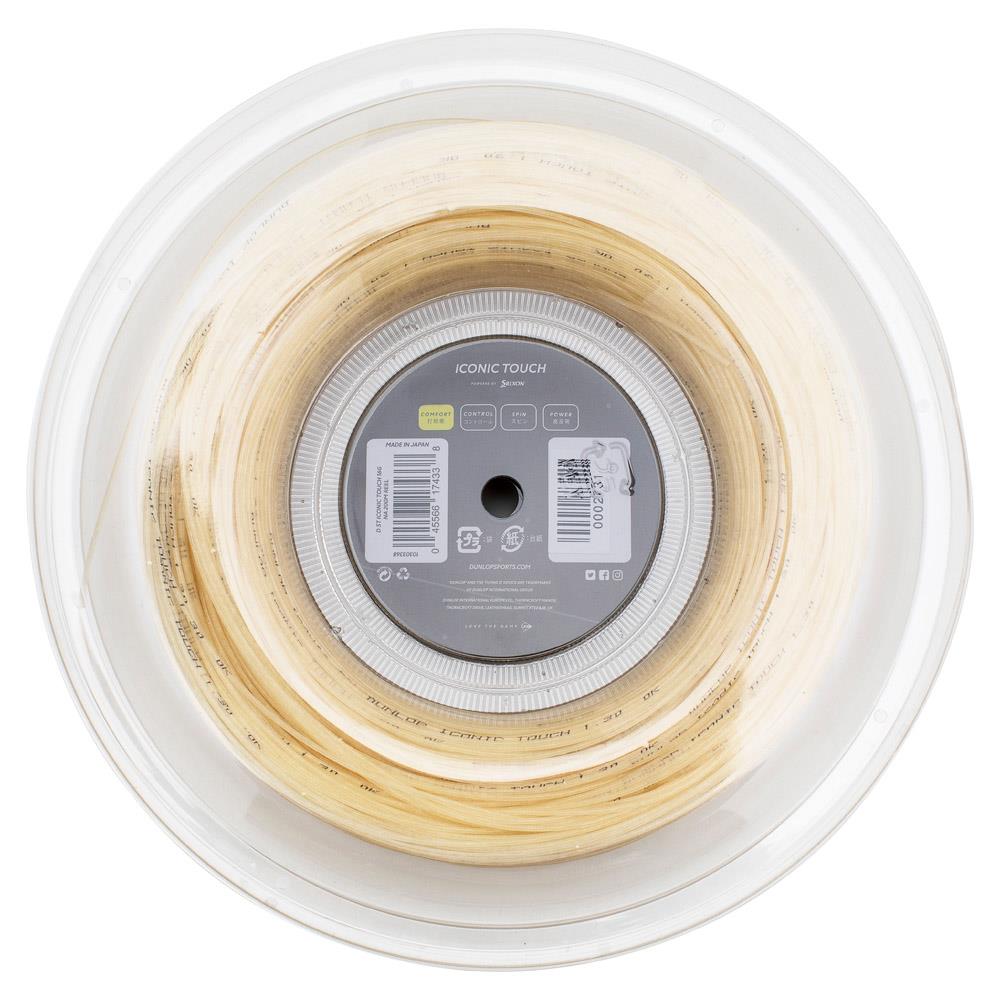 Dunlop Iconic Touch Tennis String Reel - Premium Performance for Competitive Play & Practice | Perfect for Tennis Enthusiasts & Professional Players