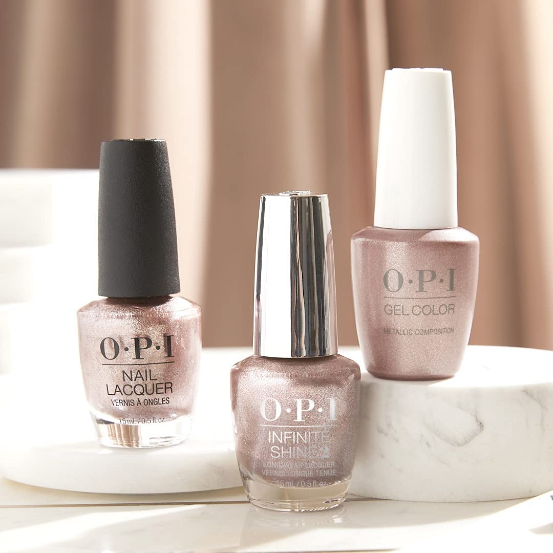 OPI Nail Polish - Sheer Nude Shimmer, Vegan & Fast Drying for Everyday Wear