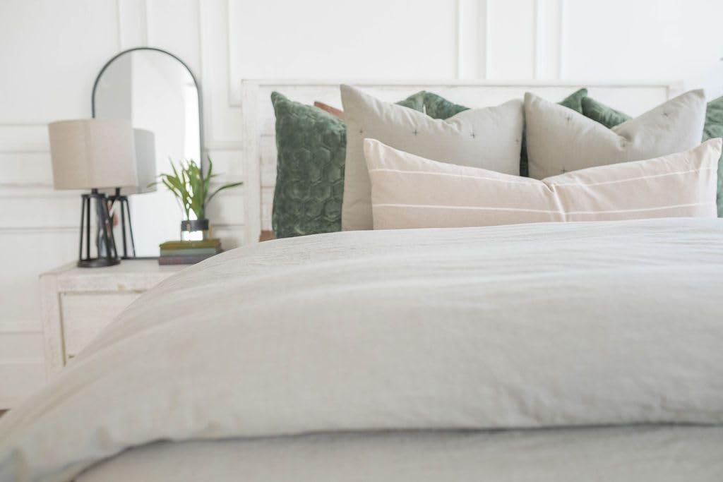 Beddy's One Piece Zippered Duvet Cover Set - Khaki Green Cotton Bedding with Easy Zip Closure for Twin, Full, Queen & King Size Mattresses | Cozy Home Decor for Bedrooms, Guest Rooms & Dorm Essentials