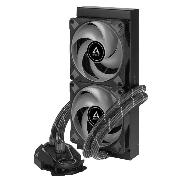 Liquid Freezer II 240mm ARGB AIO CPU Liquid Cooler - Multi-Compatible, High Performance, Black - Perfect for Gaming PCs, Workstations & Overclocking