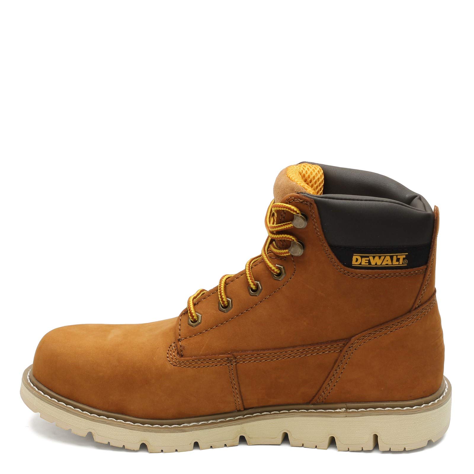 DEWALT FLEX DXWP1023 Leather Work Gloves for Men - Durable, Comfortable & Protective for Construction, Woodworking & DIY Projects