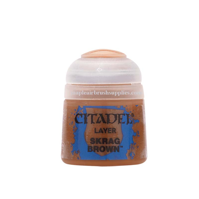 Citadel Layer Skrag Brown - Acrylic Paint for Miniatures & Models - Perfect for Warhammer, D&D, and Tabletop Gaming