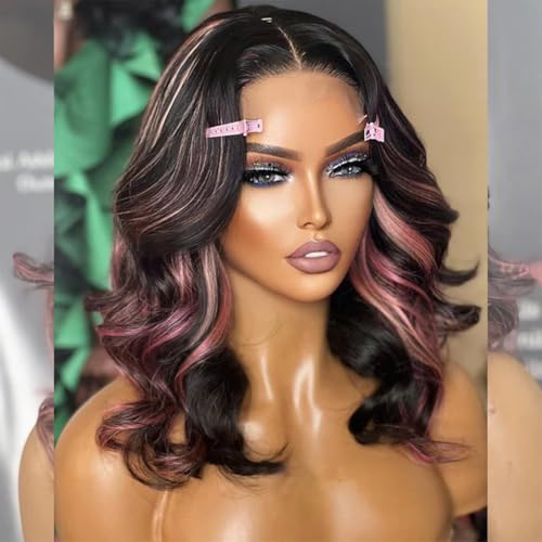 13x6 Pink Body Wave Wigs