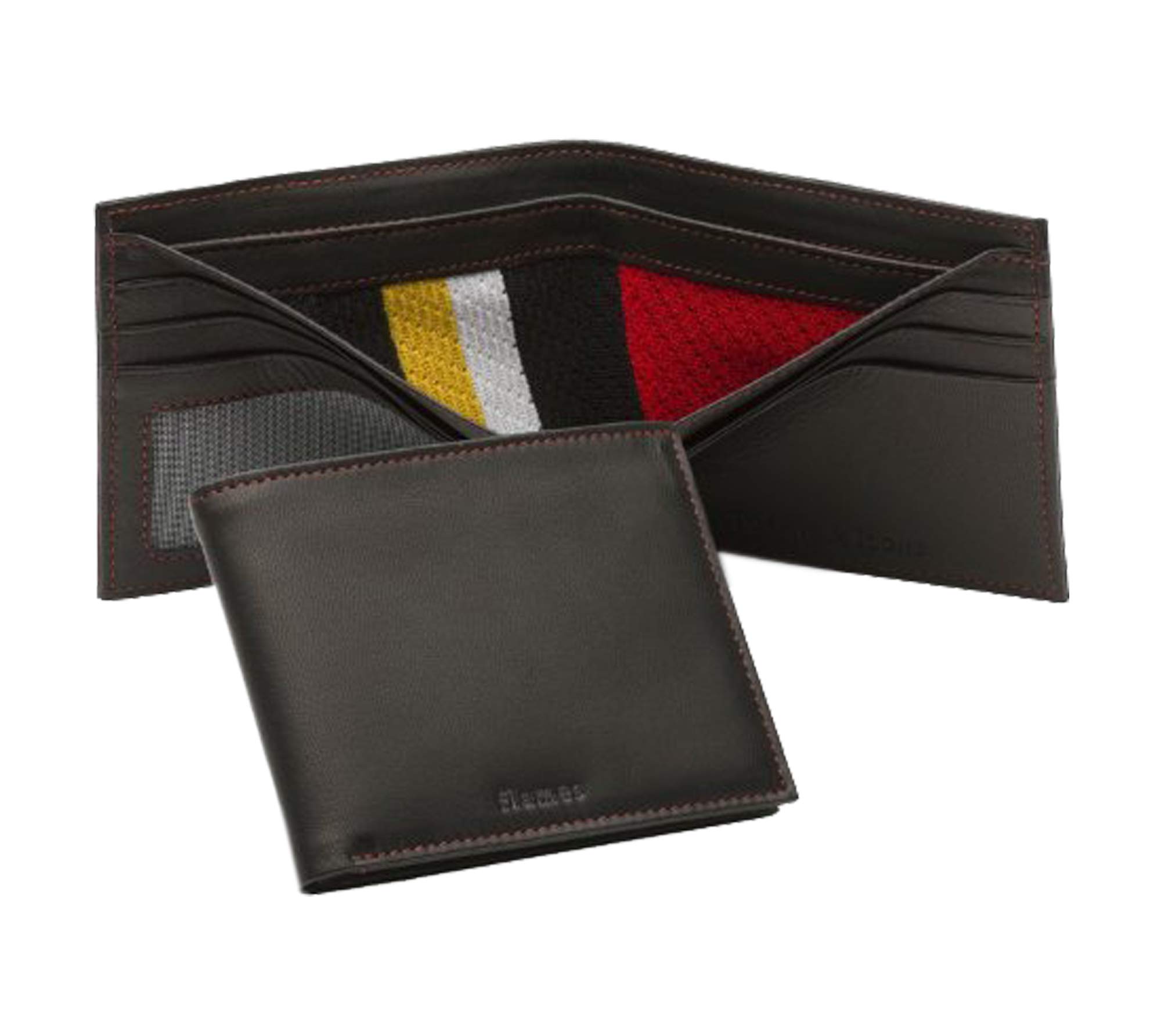 NHL Game-Used Jersey Wallet - Authentic Hockey Collectible with Tokens & Icons (81-NHL-P) - Perfect for Sports Fans & Memorabilia Collectors