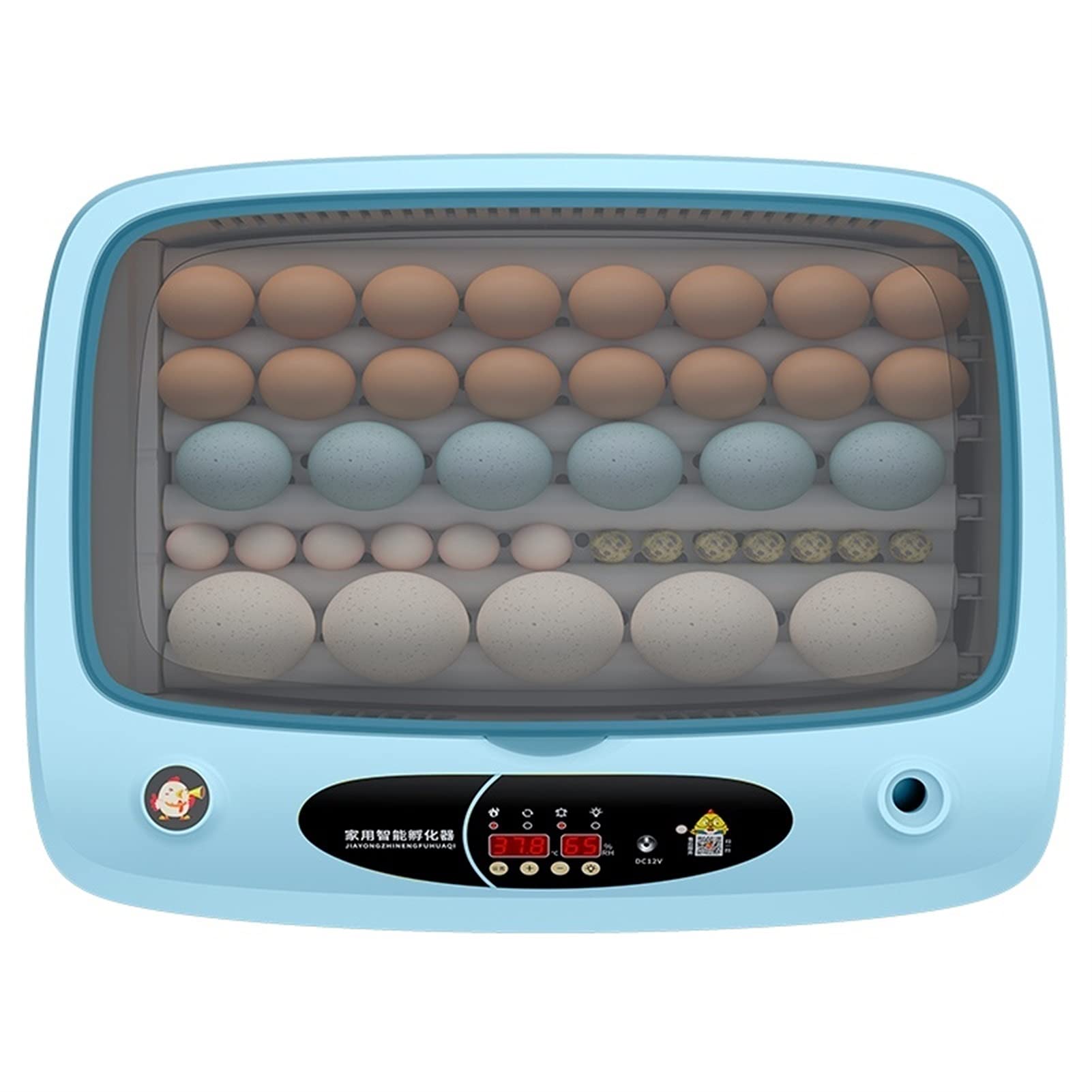 Automatic Egg Incubator for 24-36 Eggs - LED Digital Display, Smart Temperature Control & Built-in Egg Turner - High Efficiency Poultry Hatcher for Home, Farm, and Laboratory Use - Perfect for Chicken, Duck, and Quail Egg Hatching