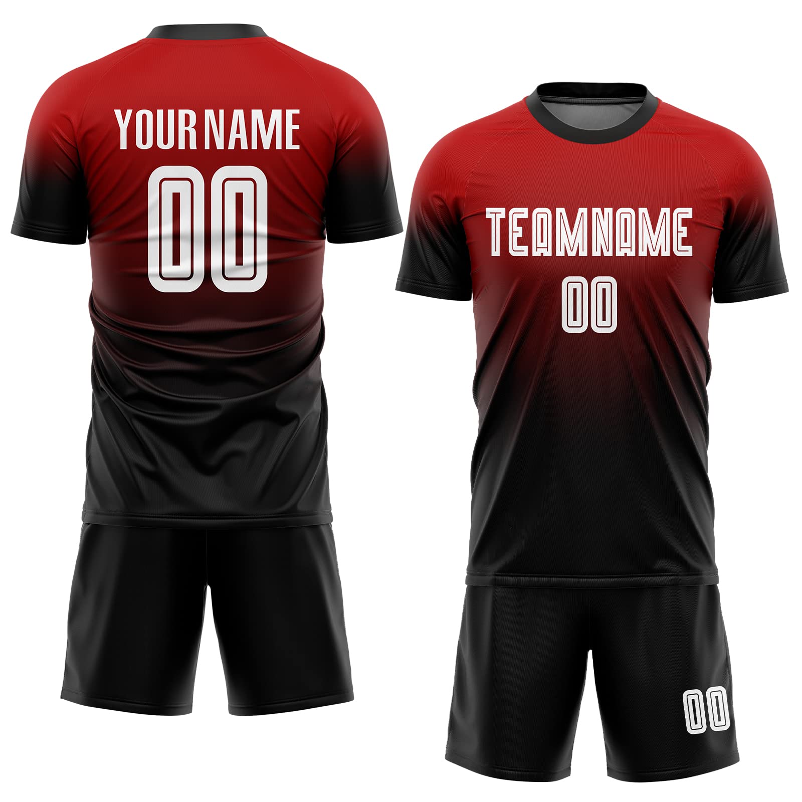 Custom Soccer Jerseys for Men, Women & Youth - Personalized Team Uniforms with Name, Number & Logo - Perfect for Games, Training & Fan Gear
