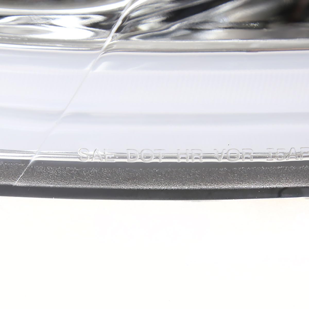 Fits Hyundai Elantra 2011-2013 4-Door Sedan Clear LED Projector Headlights - Bright White Light for Night Driving & Enhanced Visibility