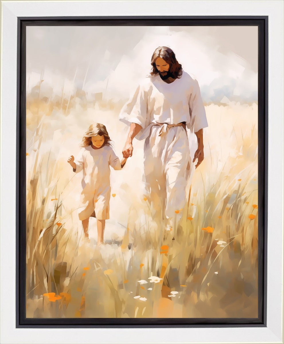 Peace in Christ Gallery Wrap Canvas - Inspirational Christian Wall Art for Home, Church & Office Decor - Perfect for Living Room, Bedroom & Prayer Space