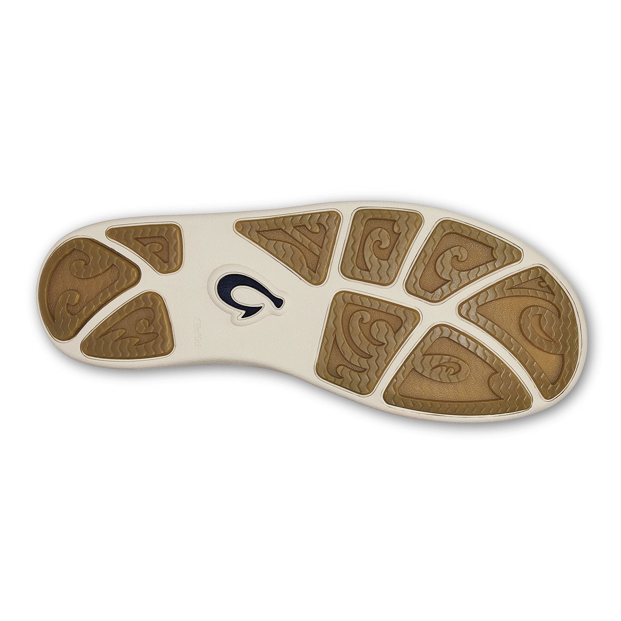 OLUKAI Nohea Moku Men's Comfortable Sneakers - Breathable Mesh Walking Shoes with No-Tie Laces & All-Weather Rubber Soles - Perfect for Casual Wear, Travel, and Everyday Comfort