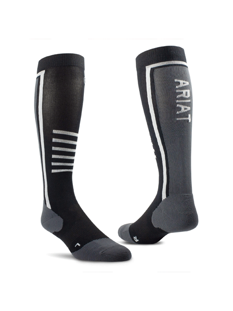 AriatTEK Slimline Performance Socks for Men & Women - Moisture-Wicking, Breathable & Comfortable Hiking & Work Socks - Perfect for Outdoor Activities, Running & Daily Wear
