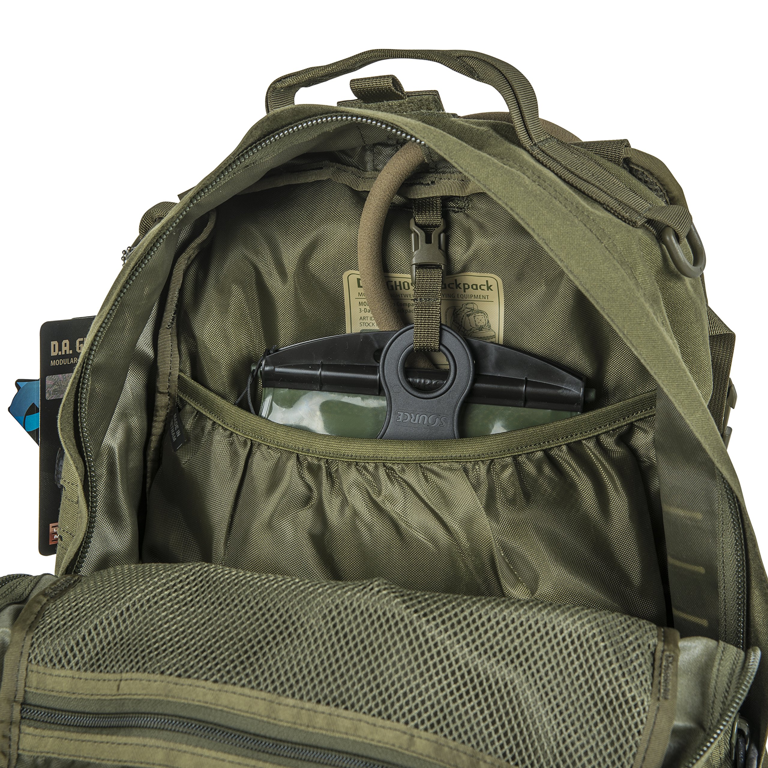 Ghost Tactical Backpack 31L - Military Grade Durable Rucksack for Hiking, Camping & Airsoft | Waterproof Molle System & Laptop Compartment