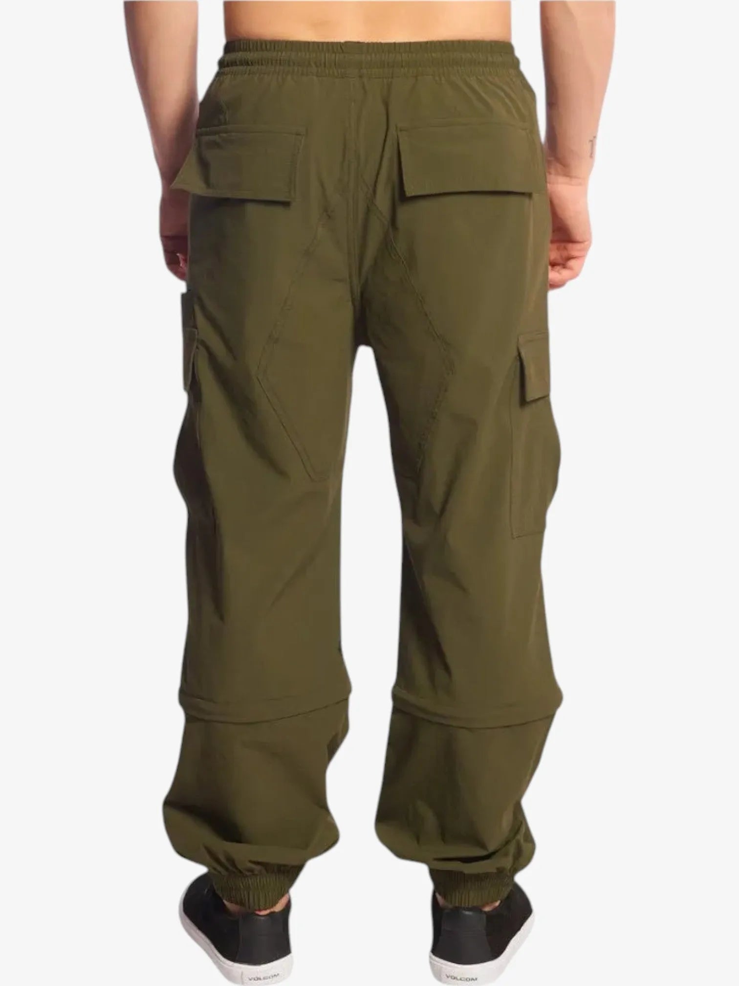 Volcom Ripstop Cargo Pants for Men - Durable Fisher Green Tactical Pants for Outdoor, Hiking, and Casual Wear