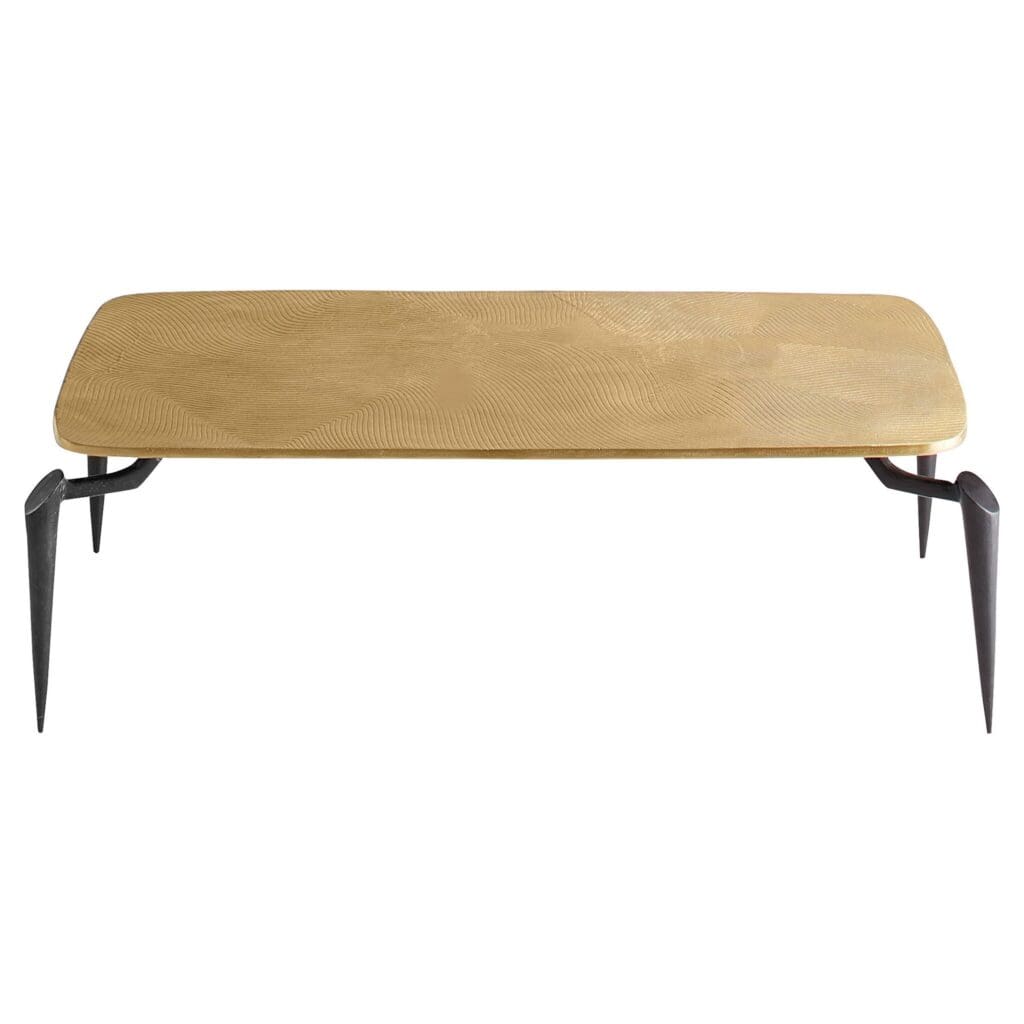 Cyan Design 11446 Tarsal Coffee Table - Black & Gold Modern Accent Table for Living Room, Lounge & Office Decor