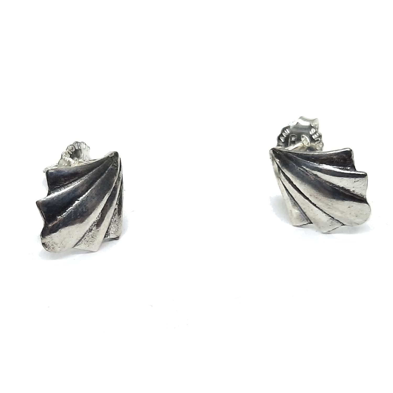 Genuine 925 Sterling Silver Post Earrings for Women - Hypoallergenic, Hallmarked, Elegant Everyday Wear for Work & Special Occasions