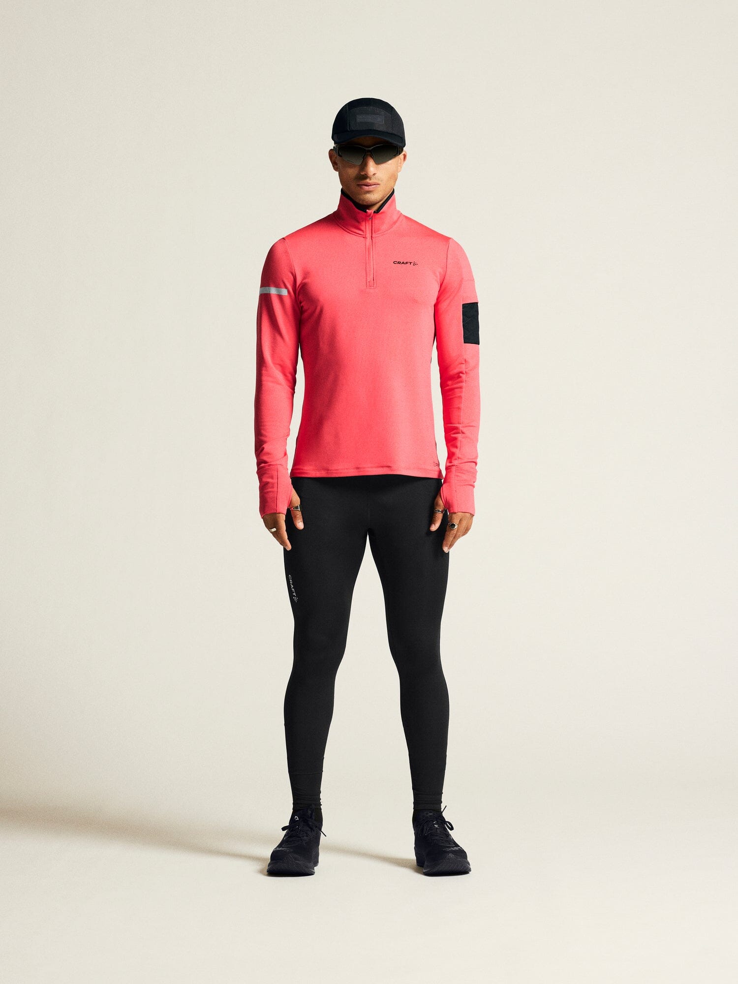 Men's Advanced Subzero Running Shirt - Lightweight Performance Top for Cold Weather Training & Outdoor Sports