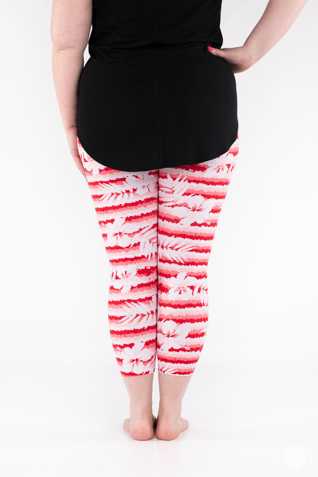 Surfs Up Patterned Leggings - Trendy Printed Yoga Pants for Women - Perfect for Surfing, Beach Outings & Active Lifestyle