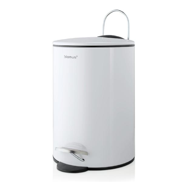 Stainless Steel Pedal Trash Can with Lid - 12L/3.2 Gallon Step-on Garbage Bin for Kitchen, Bathroom, Office & Bedroom | Odor-Proof & Hands-Free Waste Basket | Modern Home & Commercial Use
