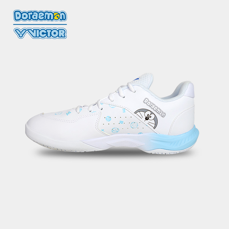 Victor X Doraemon Unisex Badminton Shoes - Lightweight Performance Court Shoes for Men & Women | Perfect for Indoor Sports, Badminton Training & Casual Wear