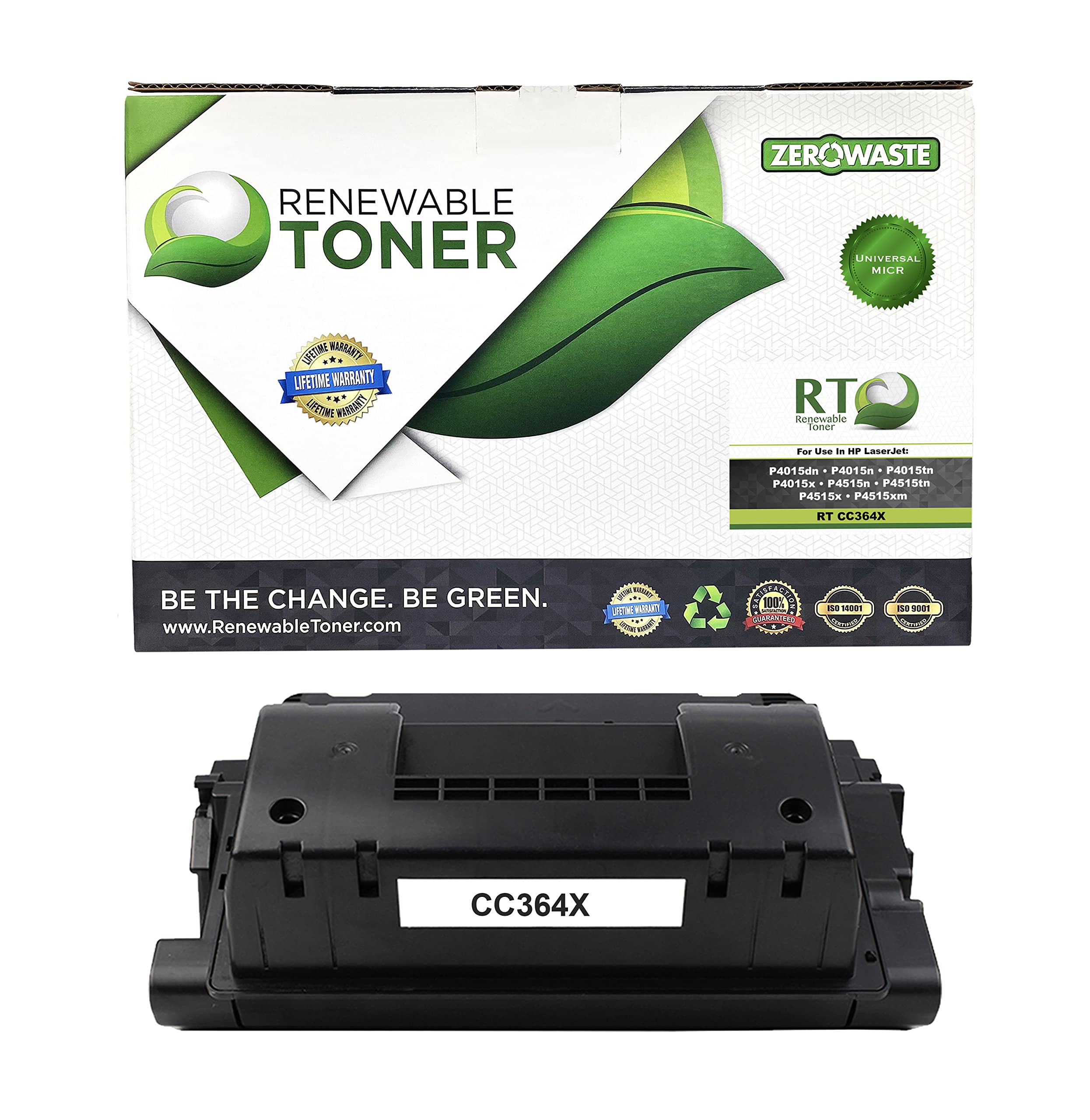 High Yield MICR Toner Cartridge for HP Laser P4015n/P4515n - Check Printing
