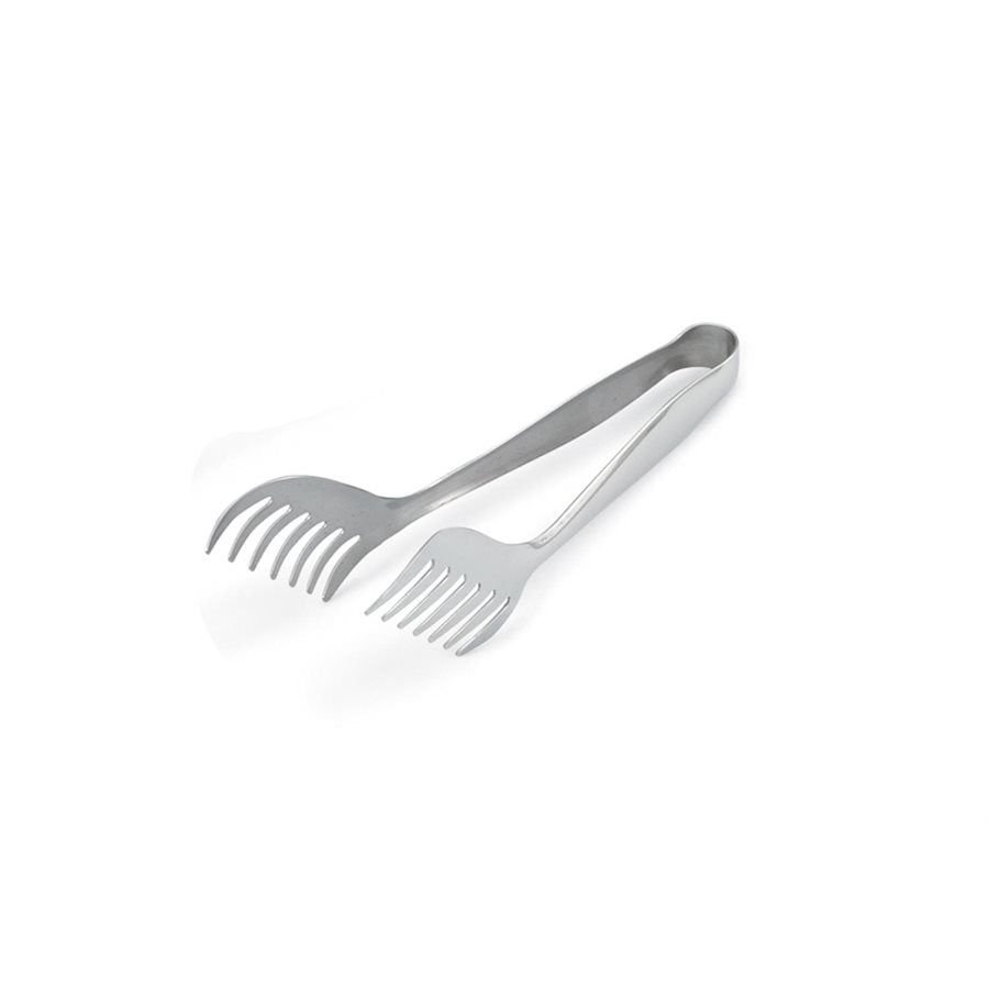 Vollrath 9-Inch Stainless Steel Spaghetti Tongs - Professional Kitchen Utensil for Pasta, Salad & Serving - Ideal for Restaurants, Home Cooking & Italian Cuisine
