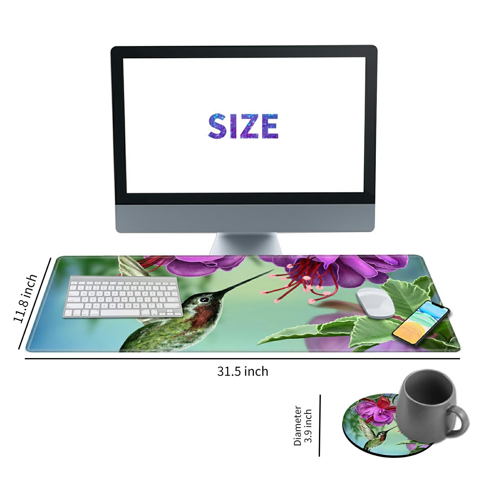Premium XXL Extended Gaming Mouse Pad (31.5