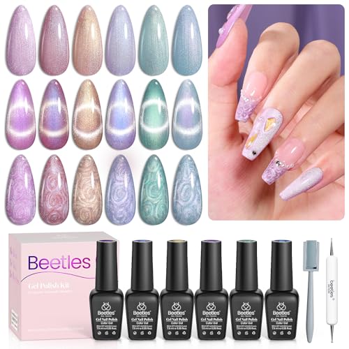 0-0-2-6 Colors Cat Eye Gel Nail Polish