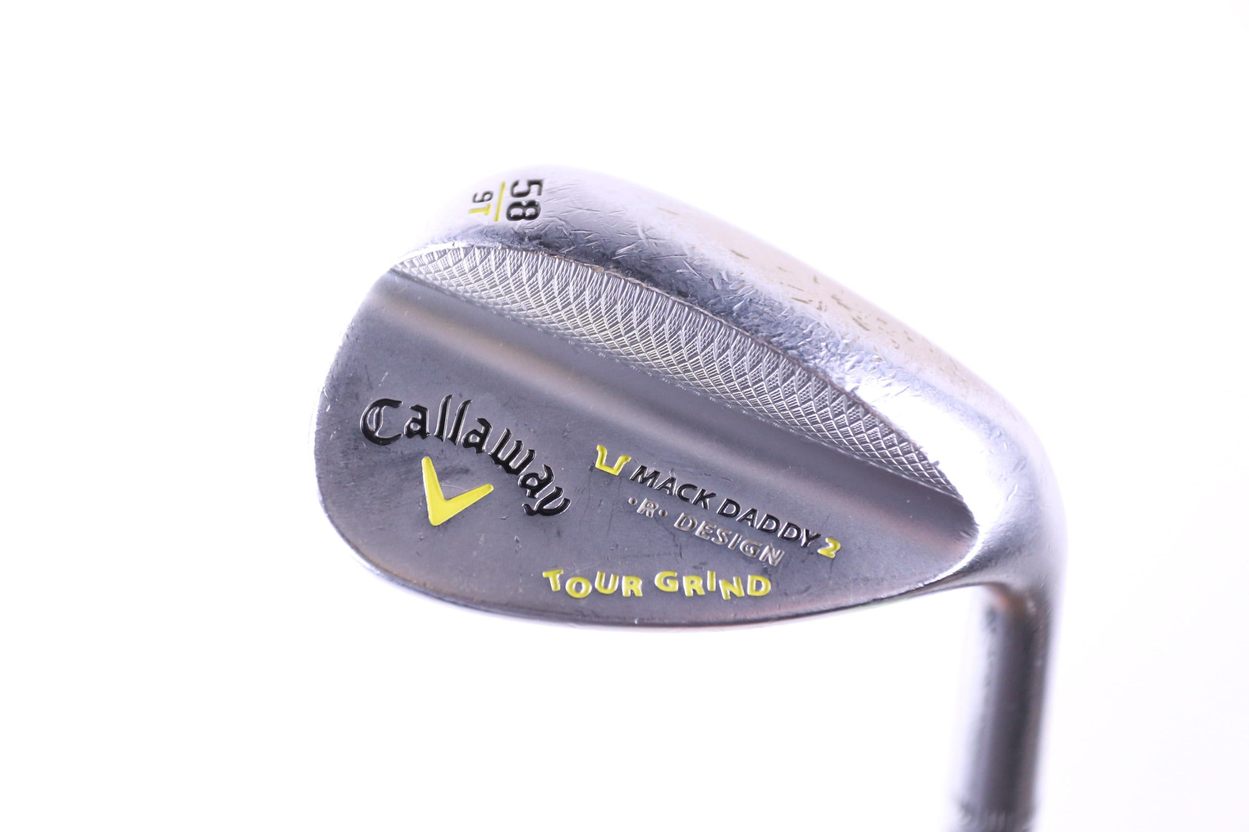 Used Callaway Mack Daddy 2 Tour Grind Chrome Lob Wedge 58° - Right Handed Stiff Flex Golf Club for Short Game & Bunker Shots