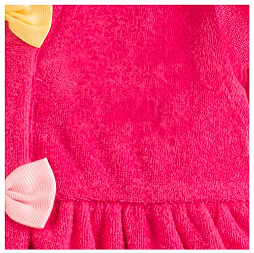 Disney Minnie Mouse Girls' Swim Cover-Up Dress - Size 4 Pink Cotton Beachwear for Pool, Vacation & Summer Outfits