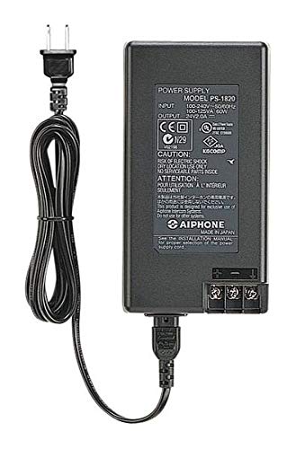 Aiphone Power Supply Adapter - High Quality AC/DC Converter for Home & Office Security Systems - Perfect for Intercoms, Door Phones & Video Entry Systems