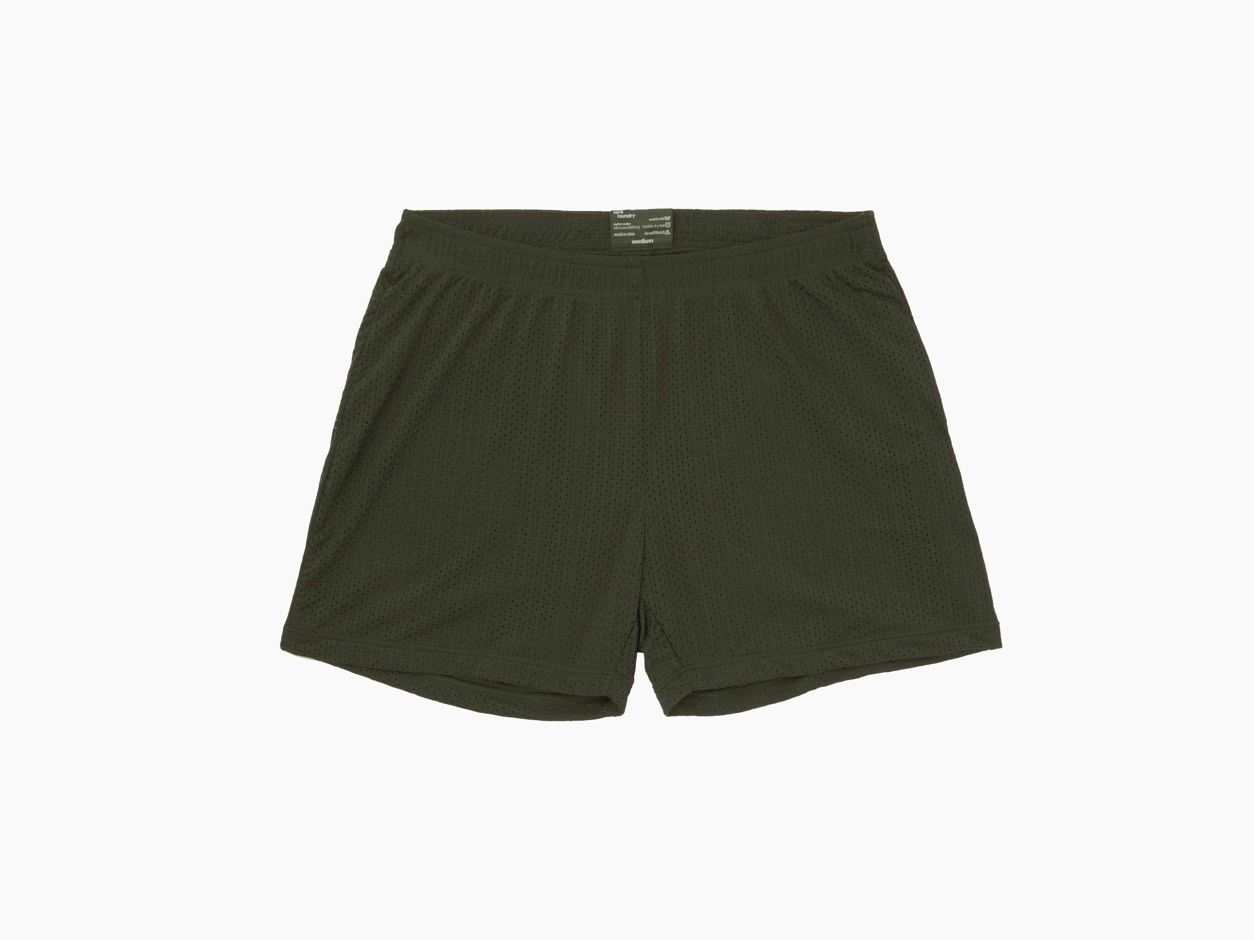 4-Pack Lounge Shorts for Men - Soft & Comfortable Matte Olive Sleep Shorts - Perfect for Lounging, Sleeping & Relaxing at Home