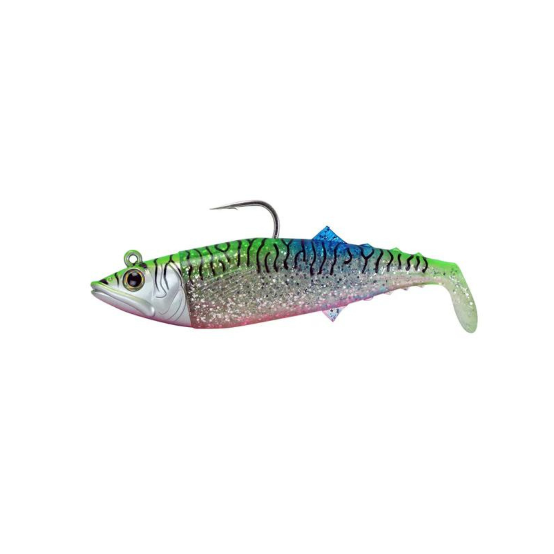 Fishlab Soft Mack Attack Swimbaits - Premium Saltwater Fishing Lures for Bass, Walleye & Trout - Perfect for Freshwater & Inshore Fishing Adventures
