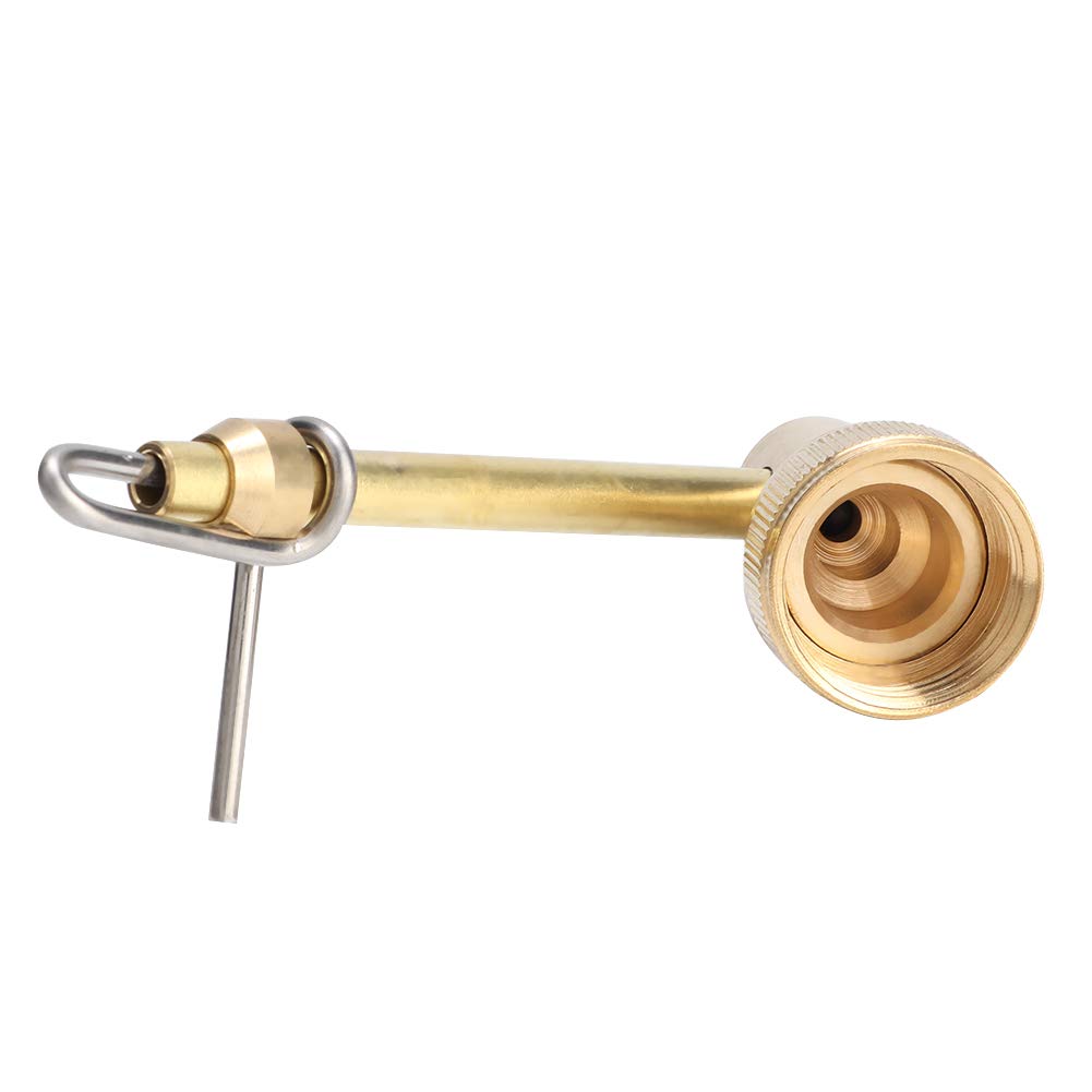 Premium Brass Beer Jet Bottle Washer - High Pressure Faucet Adapter for Home Brewing, Bottling & Draft Beer Systems | Perfect for Home Brewers, Bars & Commercial Use