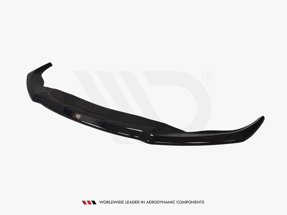 Maxton Design Front Bumper Lip Spoiler for Audi RS7 (2014-2017) - Carbon Fiber Style Splitter - Aggressive Look & Improved Aerodynamics - Perfect for Car Enthusiasts & Street Racing