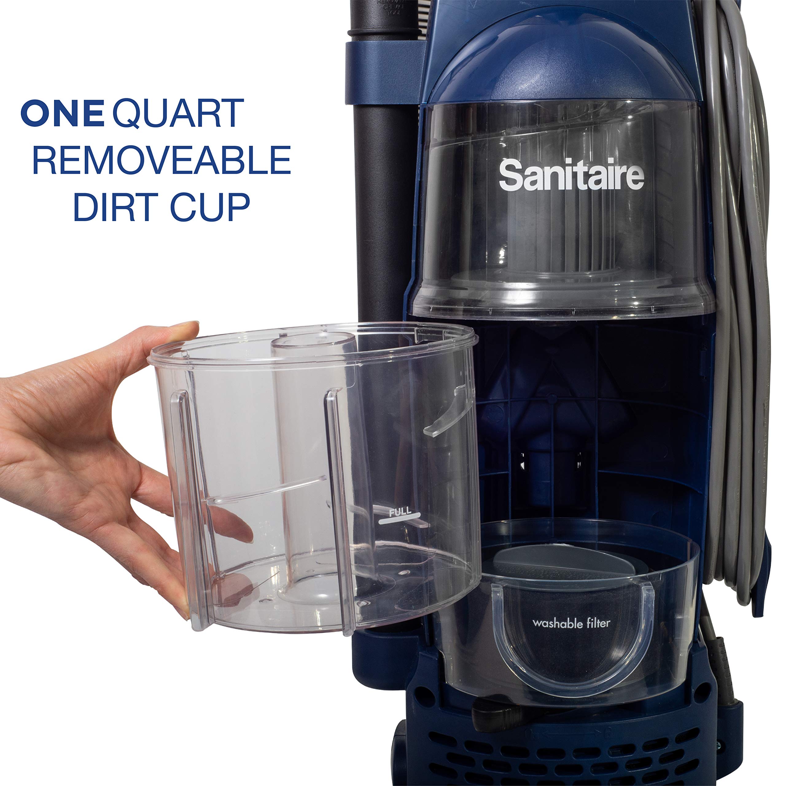 Sanitaire SL4410A Professional Bagless Upright Commercial Vacuum Cleaner with Tools & SC679K Traditional Bagged Vacuum - Heavy Duty Cleaning for Offices, Hotels, and Commercial Spaces