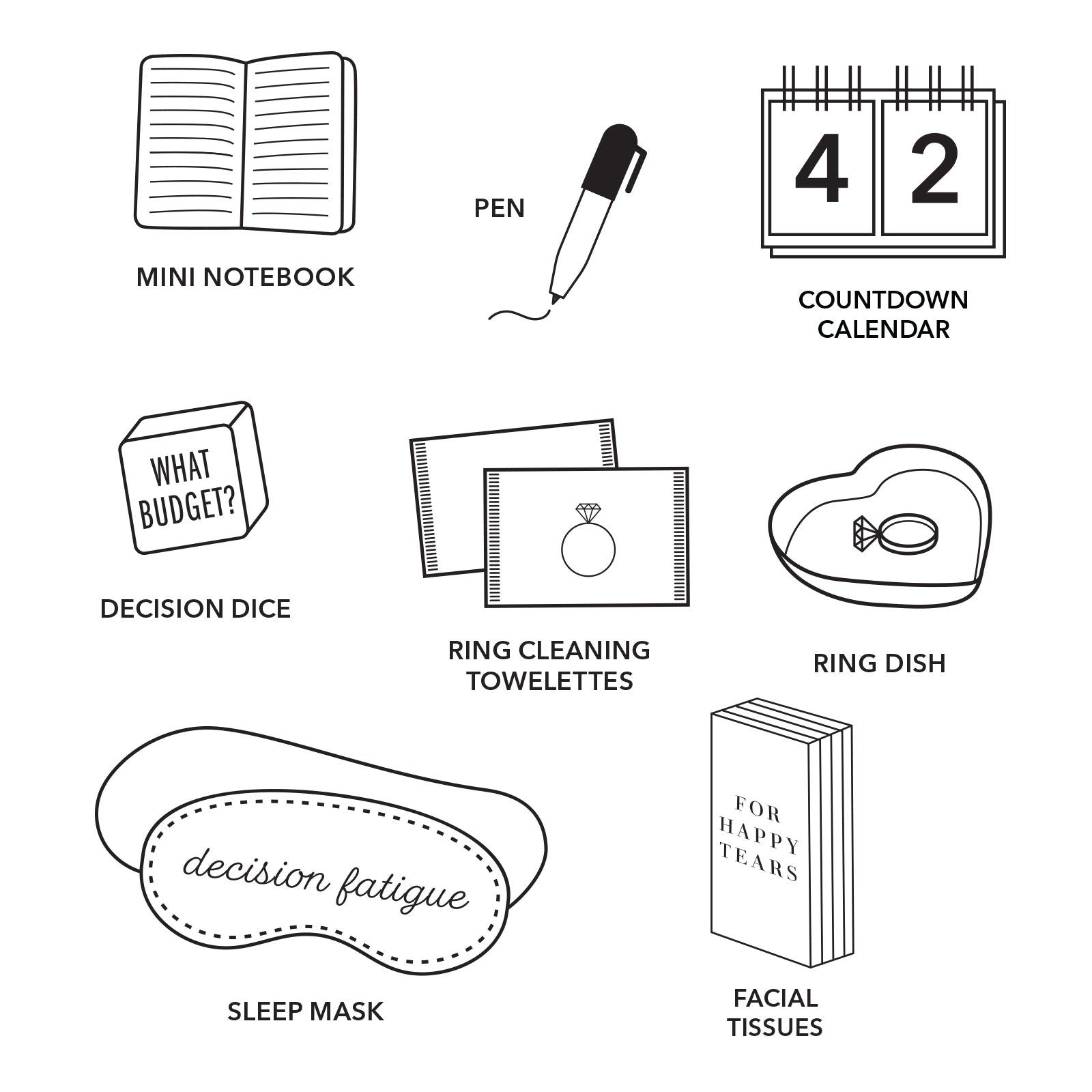 Ultimate Wedding Planning Kit - Essential Tools & Checklists for Your Perfect Day - Ideal for Brides, Grooms & Wedding Planners